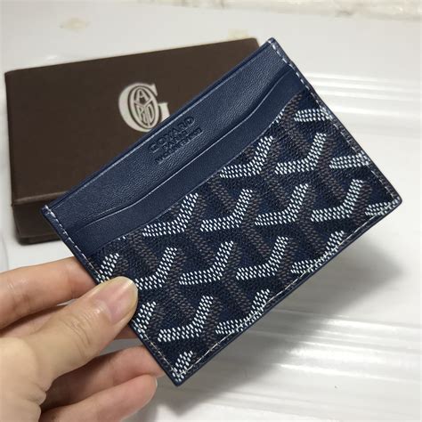 goyard card.holder|authentic goyard card holder.